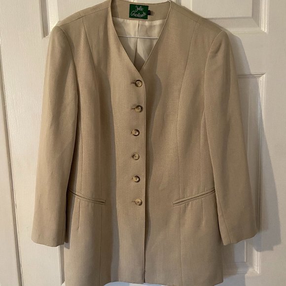 Tan oversize blazer - Picture 1 of 2